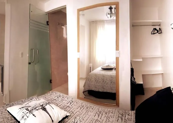 Departamento Frida Kahlo - Dpto De 1 Habitación - Bella Terraza Común - Zona Tranquila En Cdmx Apartamento *