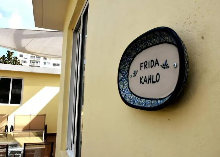 Apartamento Departamento Frida Kahlo - Dpto De 1 Habitación - Bella Terraza Común - Zona Tranquila En Cdmx *