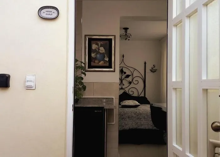 Apartamento Departamento Frida Kahlo - Dpto De 1 Habitación - Bella Terraza Común - Zona Tranquila En Cdmx *